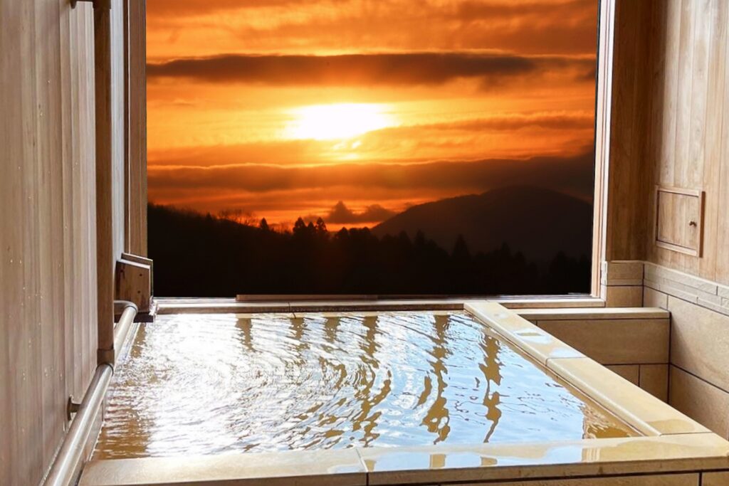 private onsen ryokan in Japan