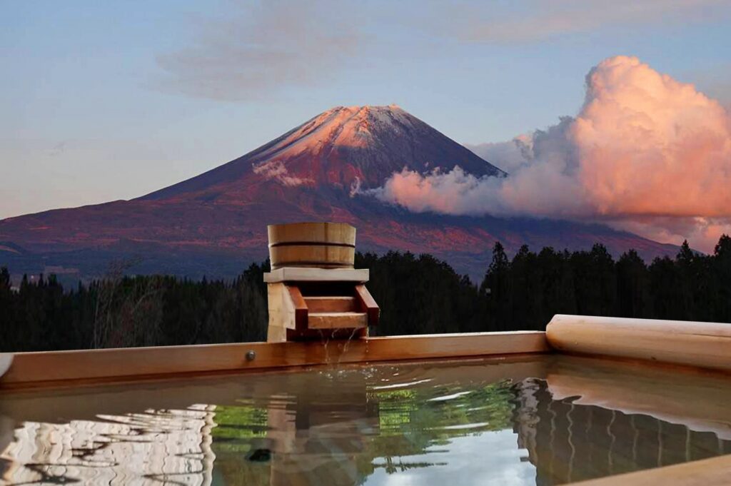 Mt. Fuji view private Onsen