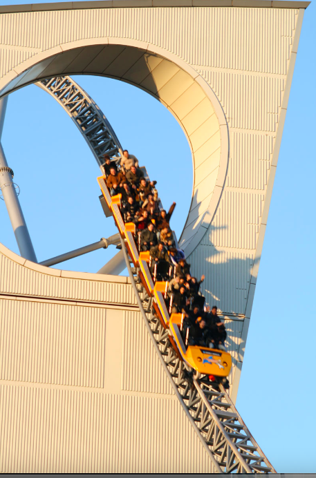 Image source :Tokyo Date Tokyo Dome City roller coaster Tokyo Japan