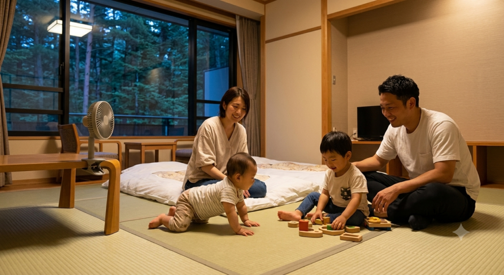 welcome baby kids hotel in Japan summer 2026